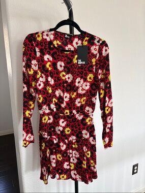 The Kooples Wild Blossoms Floral Mini Dress NWT Size 1